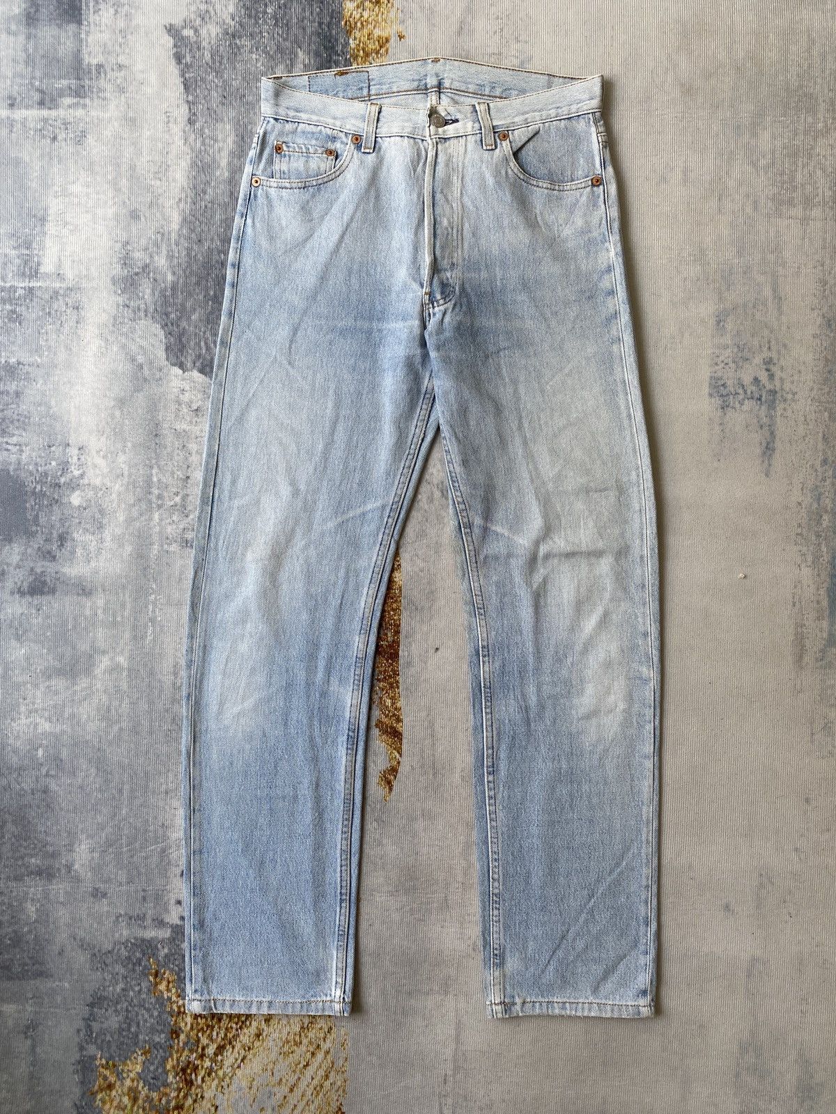 True Vintage 80’s Levi’s 501 Light Wash Denim