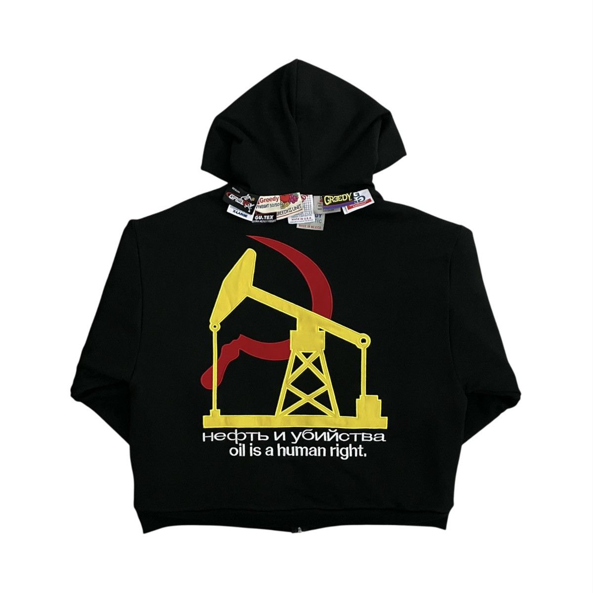 Greedy Unit × murd333r.fm Greedy Unit X Murd333r FM Zip Up Size US L / EU 52-54 / 3 - 2 Thumbnail