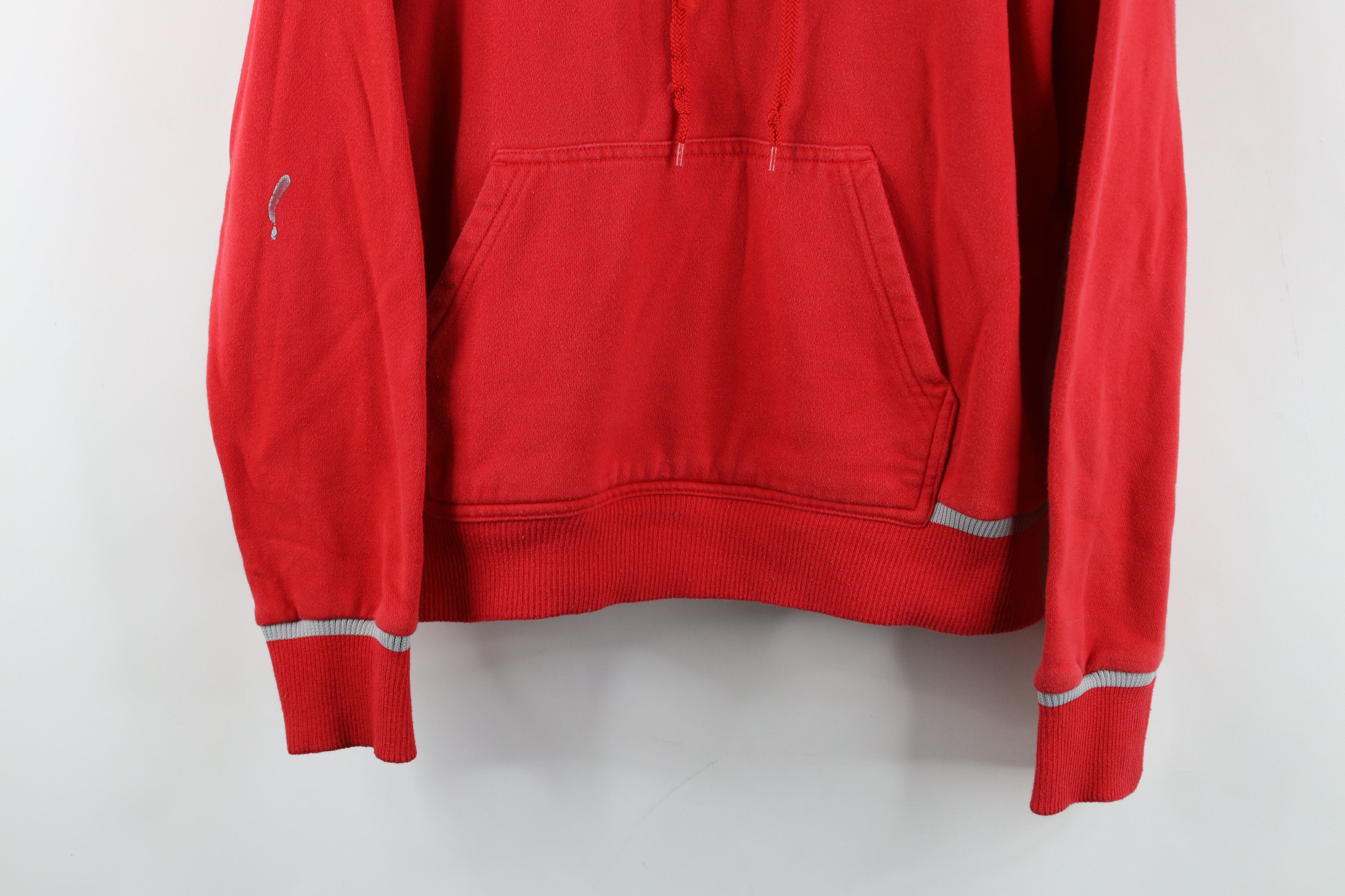 Nike Vintage Nike Center Swoosh Ohio State University Hoodie Size L / US 10 / IT 46 - 3 Thumbnail