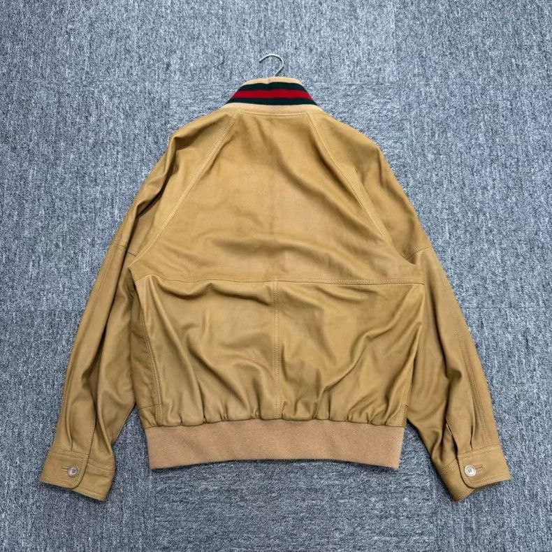 Gucci GucciStriped collar sheepskin jacket 2503-Nextarrow Size US L / EU 52-54 / 3 - 2 Thumbnail