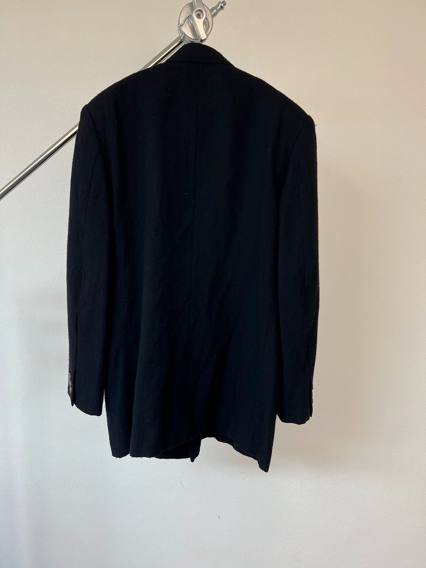 Comme des Garcons CDG Shoulder Pad Stand-collar Light Back Jacket Size L / US 10 / IT 46 - 4 Thumbnail