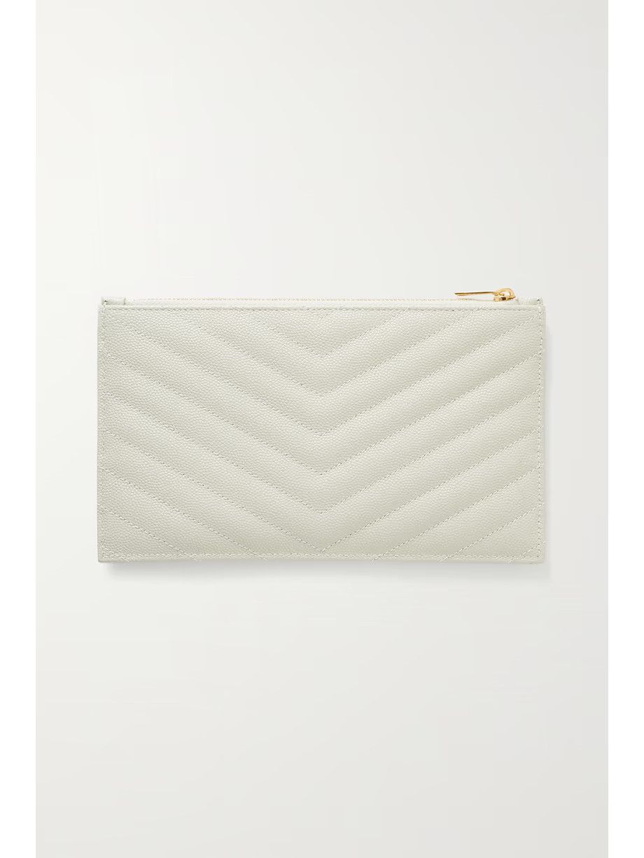 Saint Laurent Paris o1b1hav110225 Size: OS/ Cassandre Matelasse Leather Pouch Size ONE SIZE - 3 Thumbnail