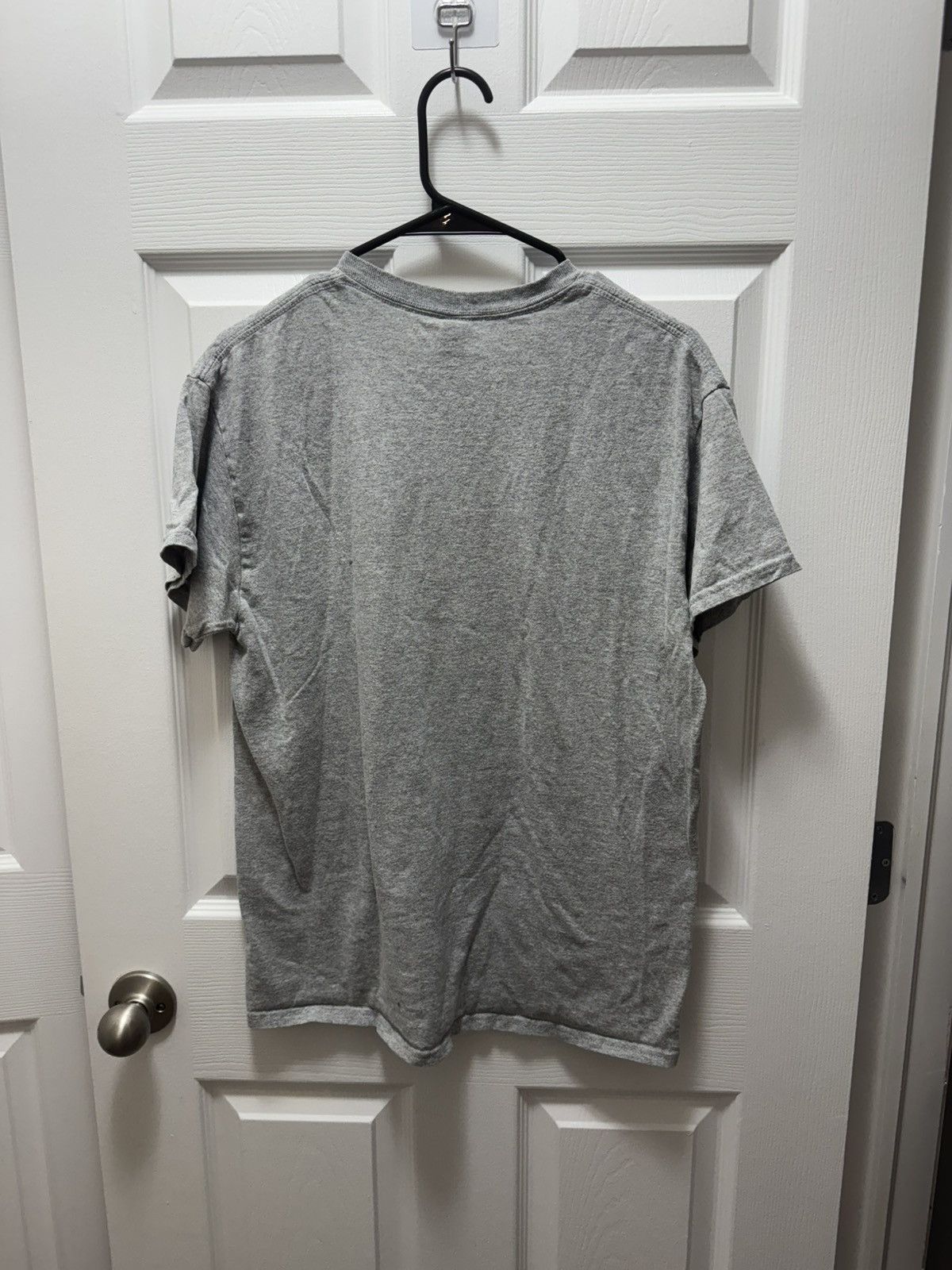 Gildan Gildan PEI Lobster Funny Pot Bob Text Shirt Grey Vintage Size US M / EU 48-50 / 2 - 4 Thumbnail