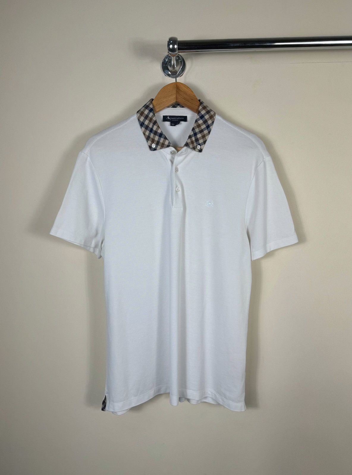 Aquascutum Aquascutum London logo classic polo t shirt Size US M / EU 48-50 / 2 - 1 Thumbnail
