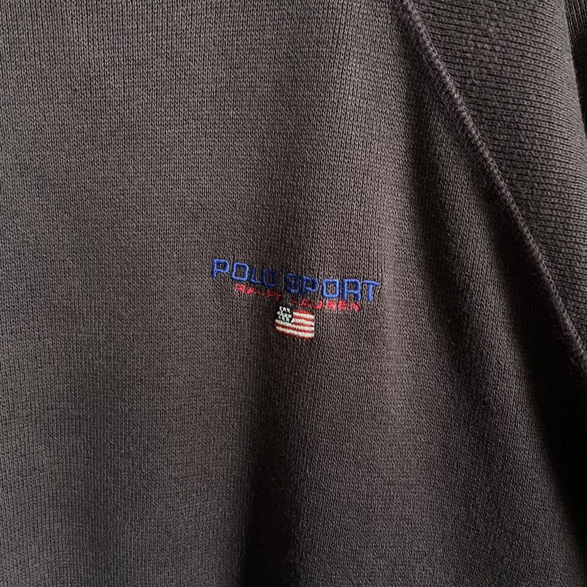 Ralph Lauren × Vintage Vintage Polo Sport Sunfaded Sweatshirt Size US L / EU 52-54 / 3 - 4 Thumbnail