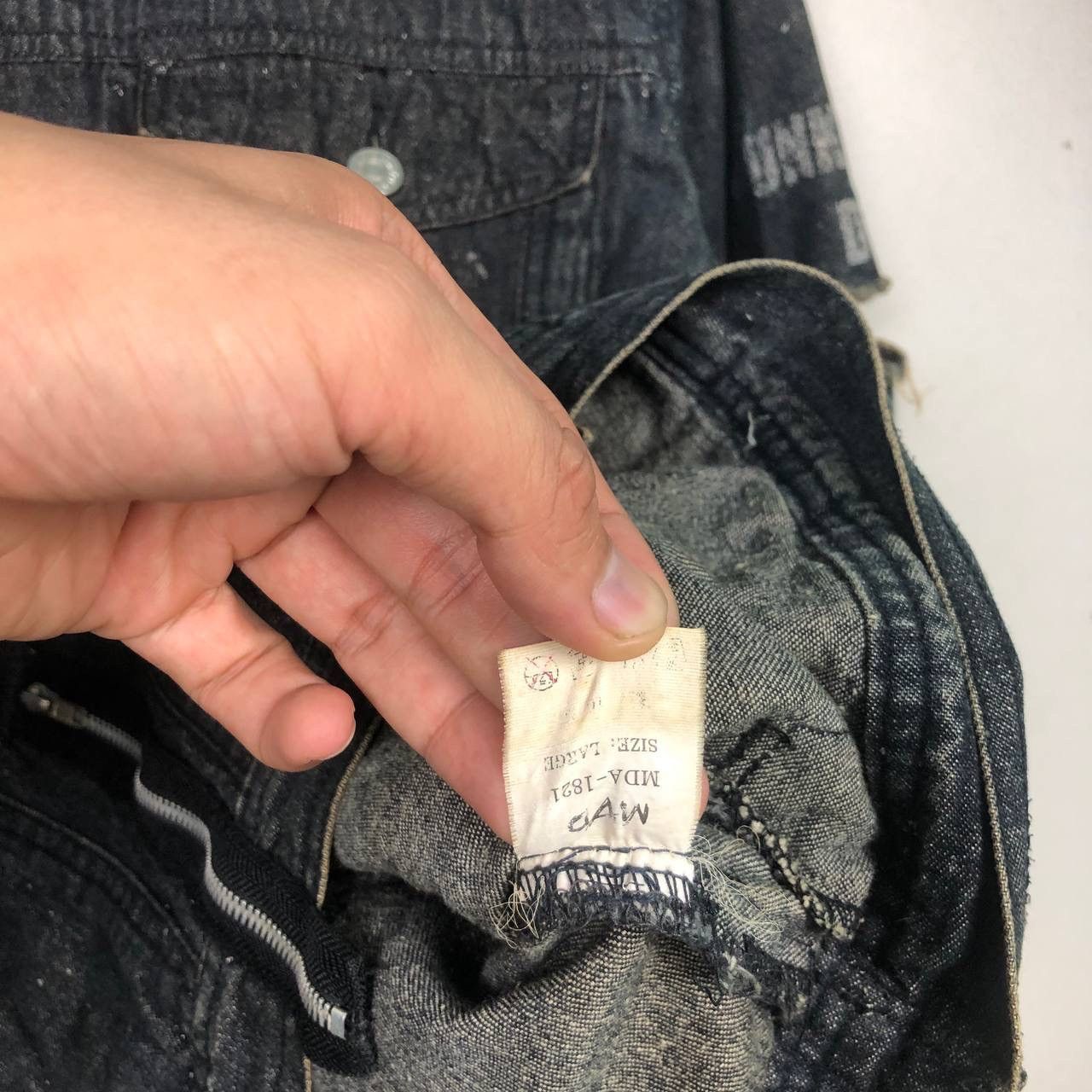Edition Japan Distressed Multi Motif Rare Mad Denim Jacket Inspired LGB Size US M / EU 48-50 / 2 - 9 Thumbnail