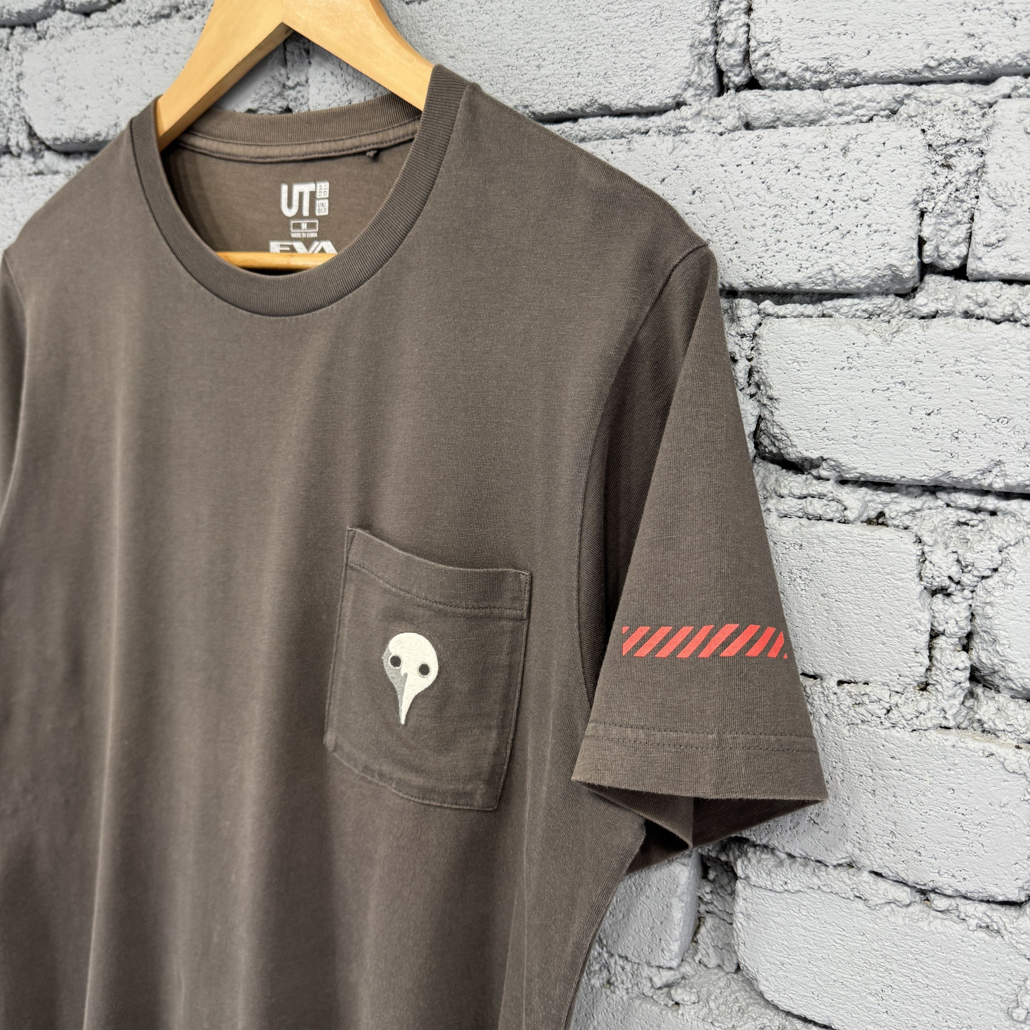 Anime Japanese Anime UT X Evangelion Single Pocket Tshirt Size US M / EU 48-50 / 2 - 4 Thumbnail