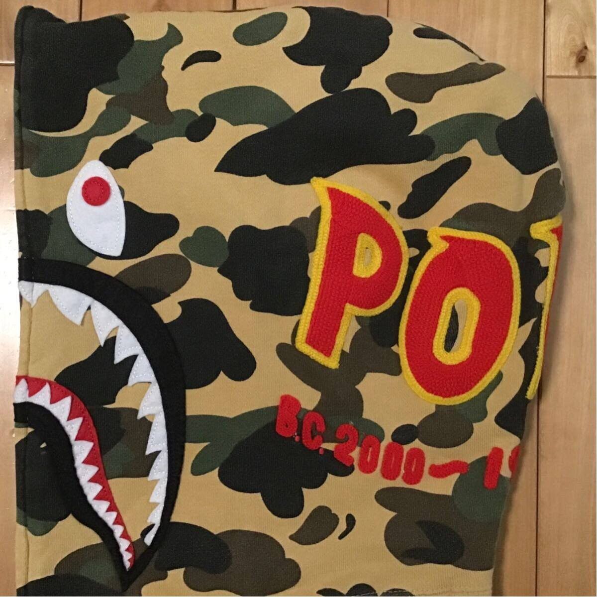 Bape BAPE 1st camo yellow shark full zip hoodie a bathing ape Size US L / EU 52-54 / 3 - 5 Thumbnail