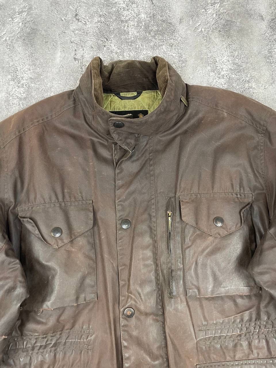 Barbour Barbour Mens Vintage Waxed Jacket Brown Size XL Size US XL / EU 56 / 4 - 2 Thumbnail