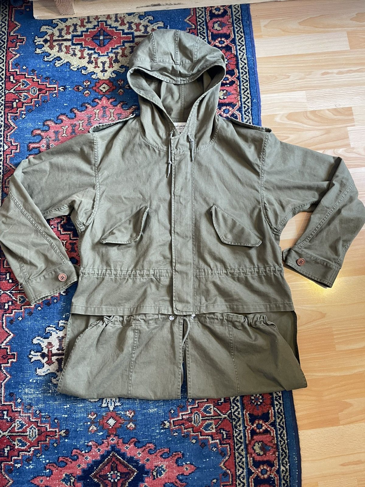 Saint Laurent Paris Fw13 Saint Laurent by Hedi Slimane Tailcoat Parka Size US M / EU 48-50 / 2 - 5 Thumbnail