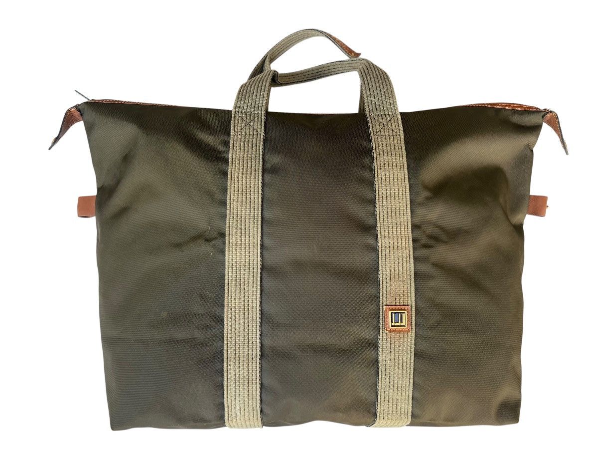 Alfred Dunhill RARE!!! Vintage 70s Dunhill Military Style Huge Tote Bag Size ONE SIZE - 4 Thumbnail