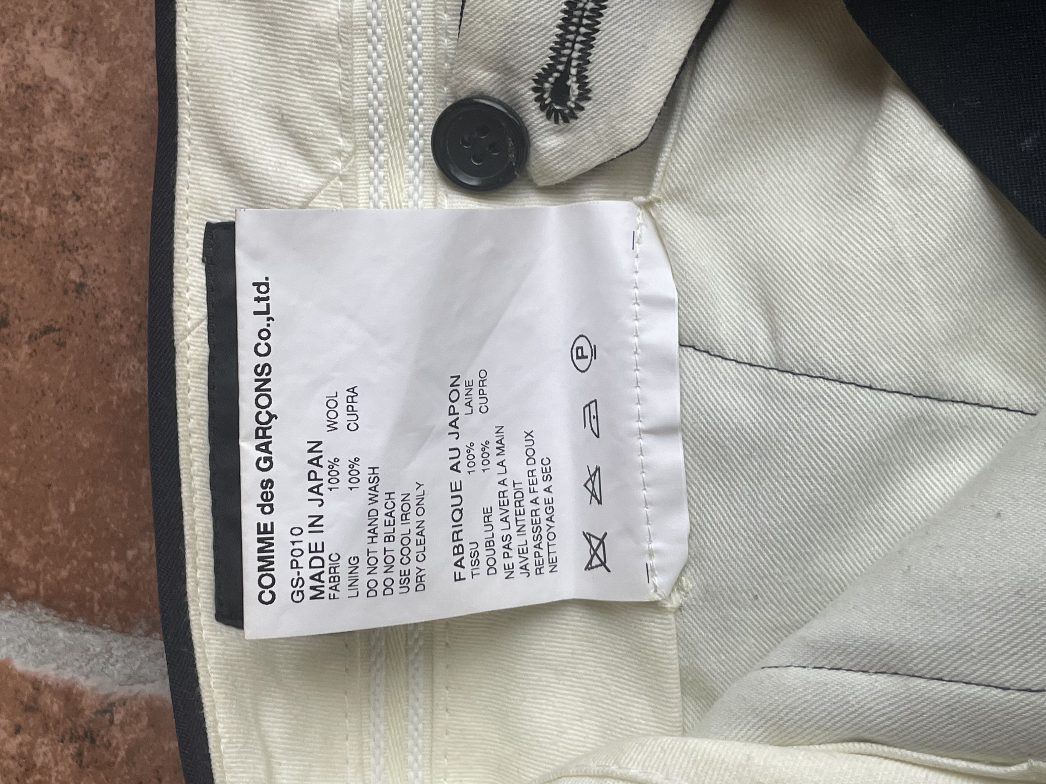 Comme des Garcons Cropped Chino With Digital Print Size 27" / US 4 / IT 40 - 4 Thumbnail