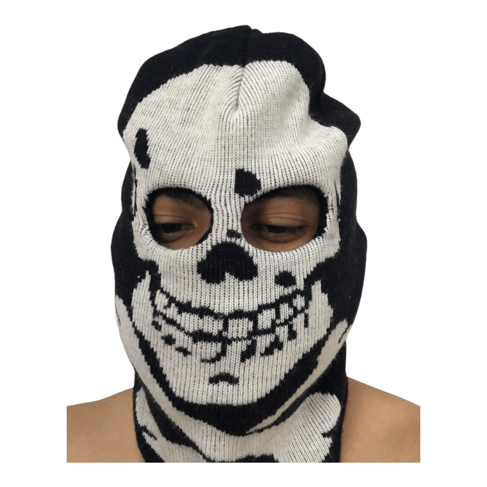 If Six Was Nine × Japanese Brand Skull Face Black Beanie Size ONE SIZE - 1 Thumbnail