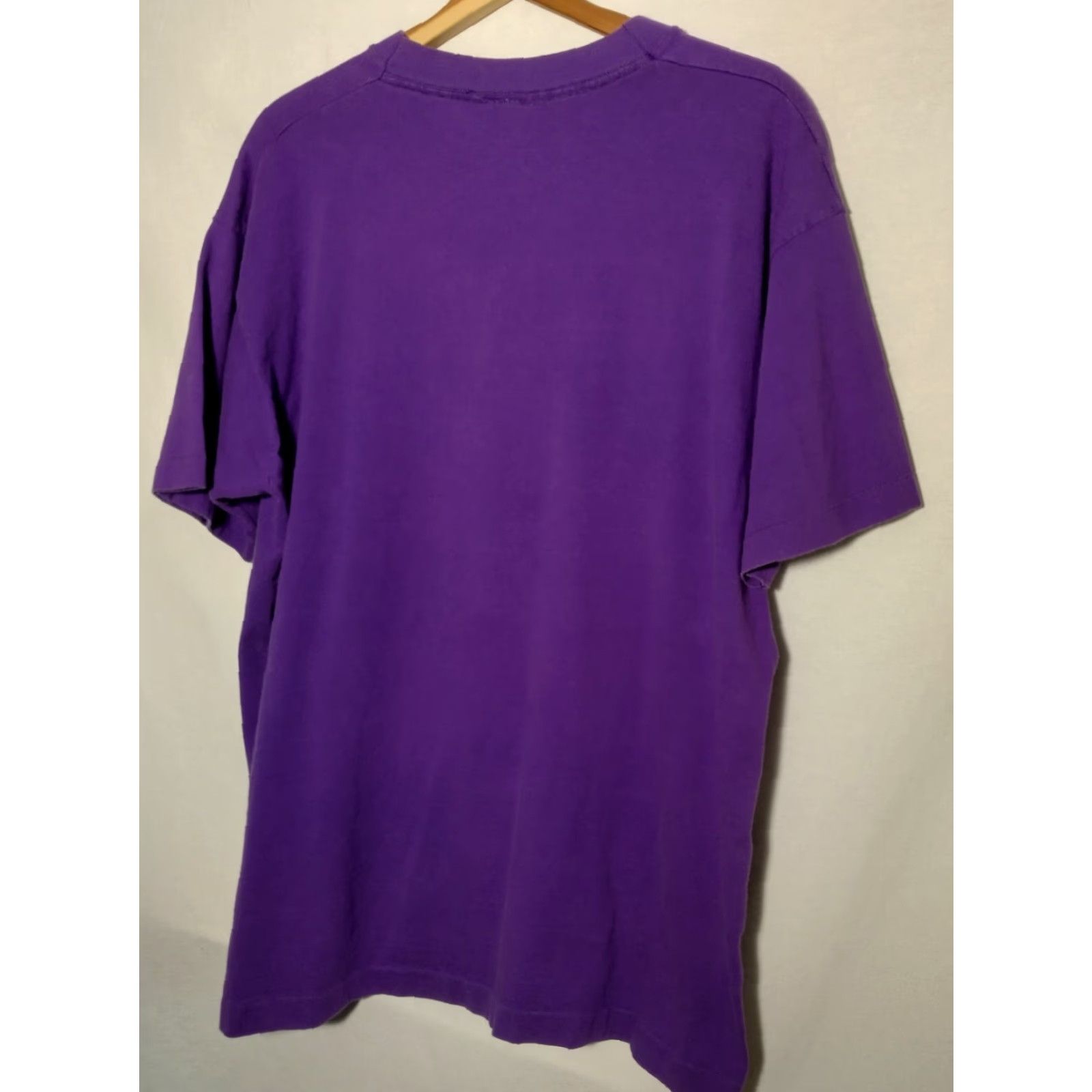 Mickey Unlimited VINTAGE Mickey Unlimited T-Shirt XL Minnie Mouse Gardening Purple Short Sleeve Cotton Blend Unisex Adults Size US XL / EU 56 / 4 - 3 Thumbnail