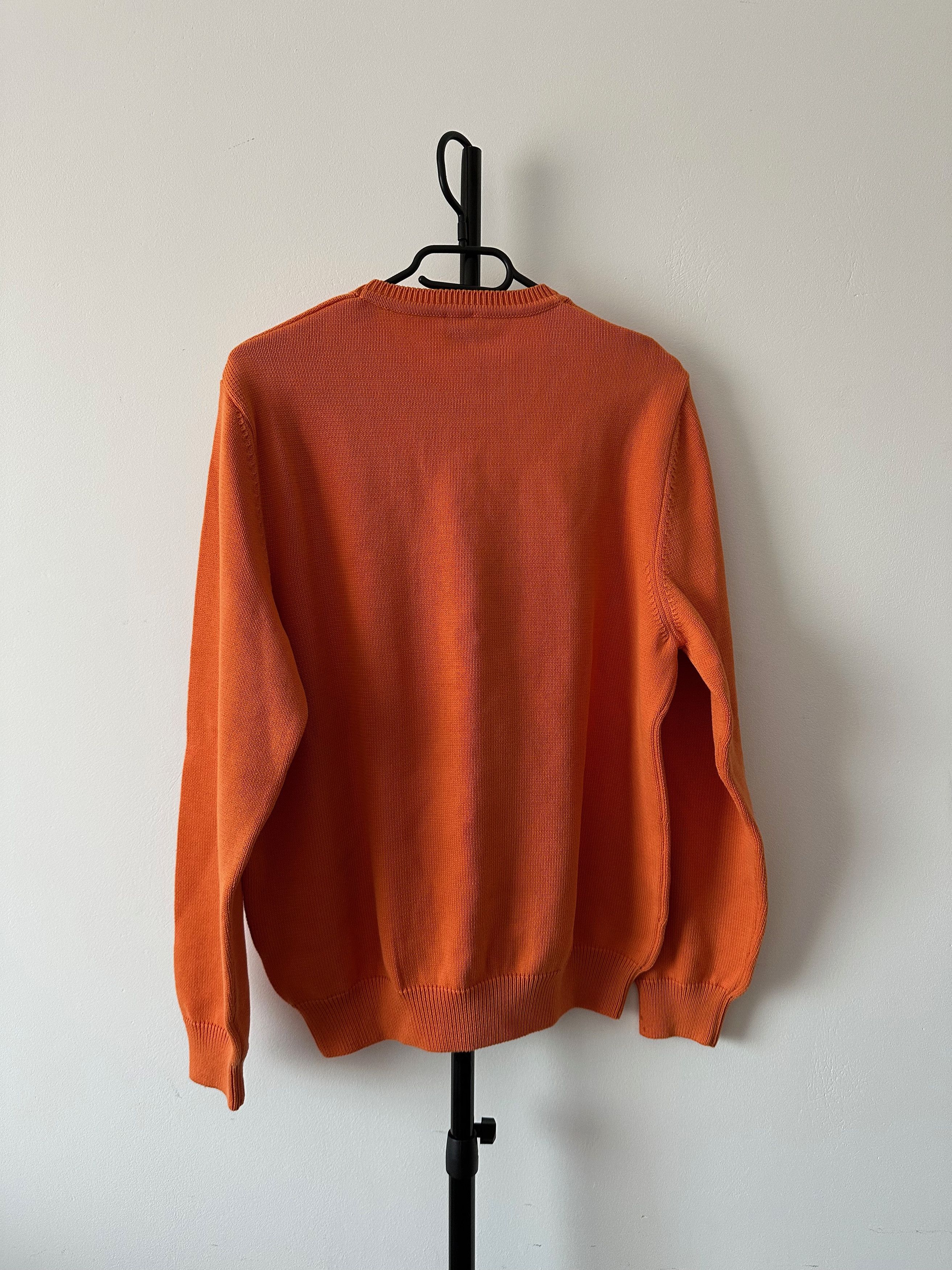 Hugo Boss HUGO BOSS Cromwell Big Logo knit cotton sweater jumper Size US M / EU 48-50 / 2 - 7 Thumbnail