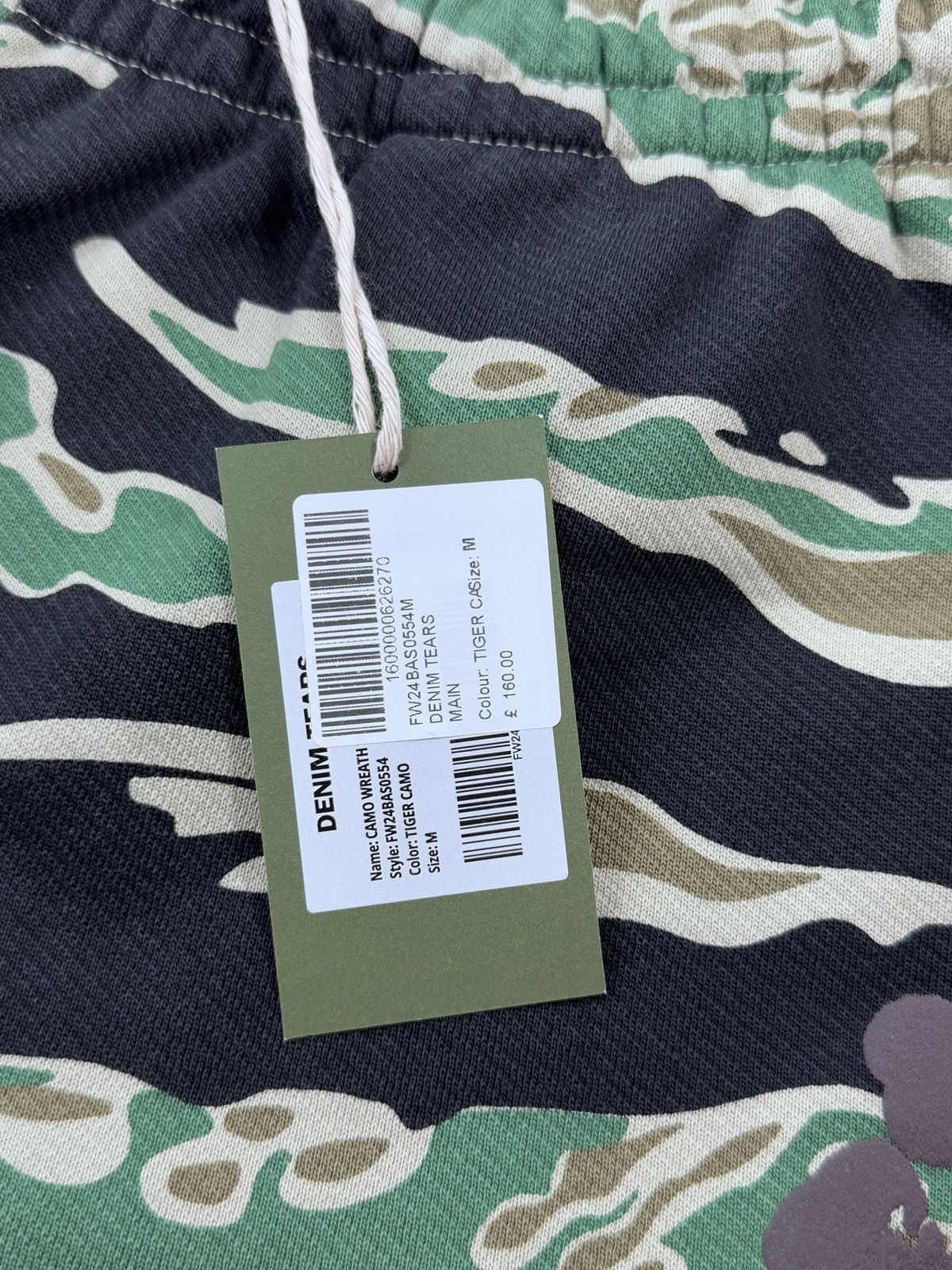 DENIM TEARS CAMOUFLAGE SWEATPANTS Size US 32 / EU 48 - 4 Thumbnail