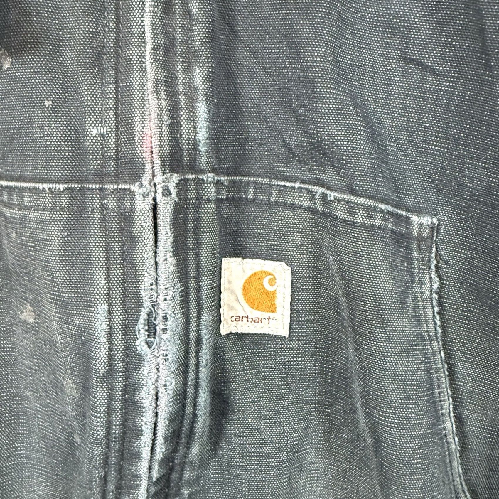 Carhartt VINTAGE Carhartt Jacket Bomber Coat Work USA Made Black L Adults Mens Large Union USA Made Nylon Jacket Black Bomber Carhartt USA Size US L / EU 52-54 / 3 - 5 Thumbnail