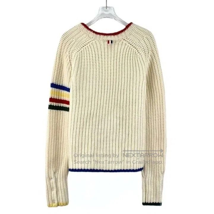 Thom Browne Thom Browne Beige Four. Size US M / EU 48-50 / 2 - 2 Thumbnail
