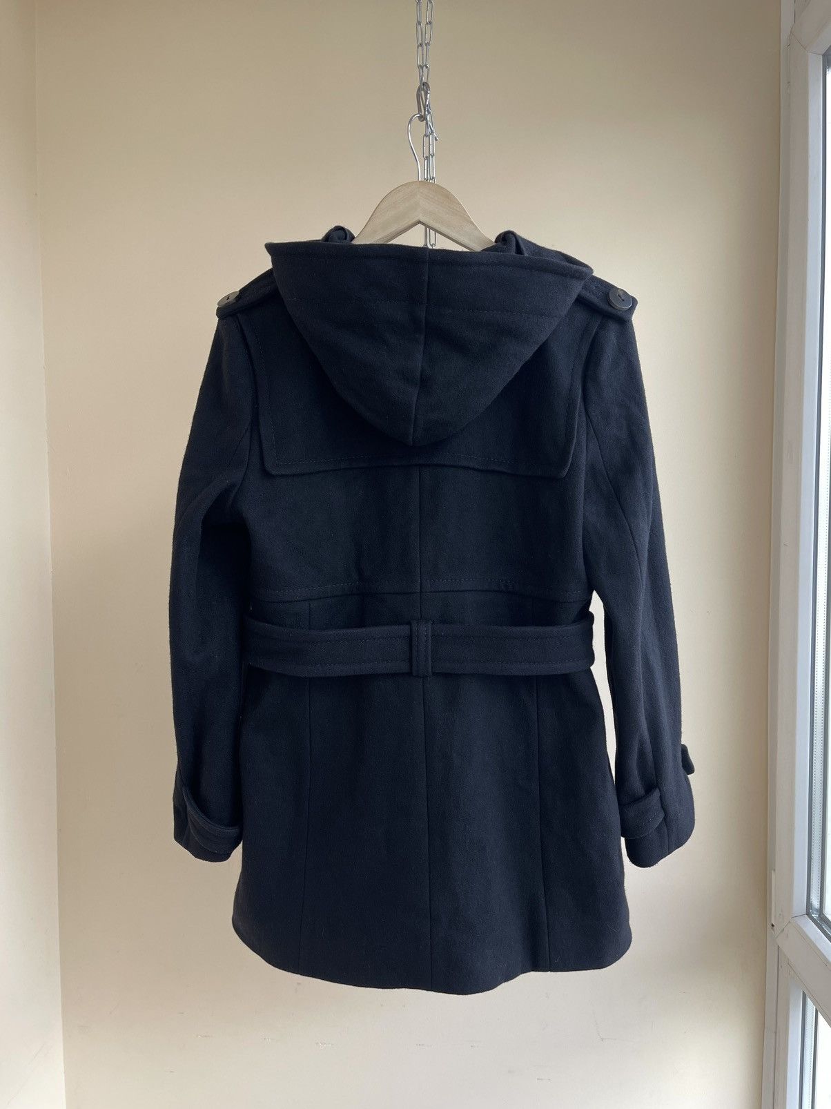 DRYKORN Drykorn Wool Blend Hooded Duffle Coat Jacket Size L / US 10 / IT 46 - 2 Thumbnail