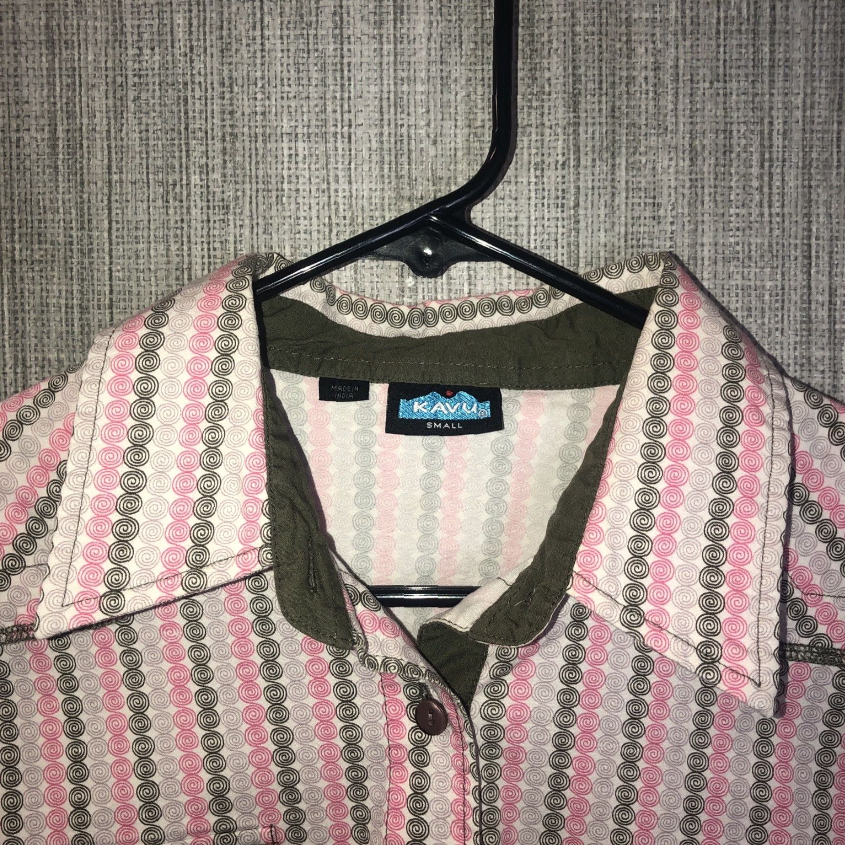 KAVU Kavu Button Down Shirt Multicolor Long sleeve Womens Small Size S / US 4 / IT 40 - 2 Thumbnail