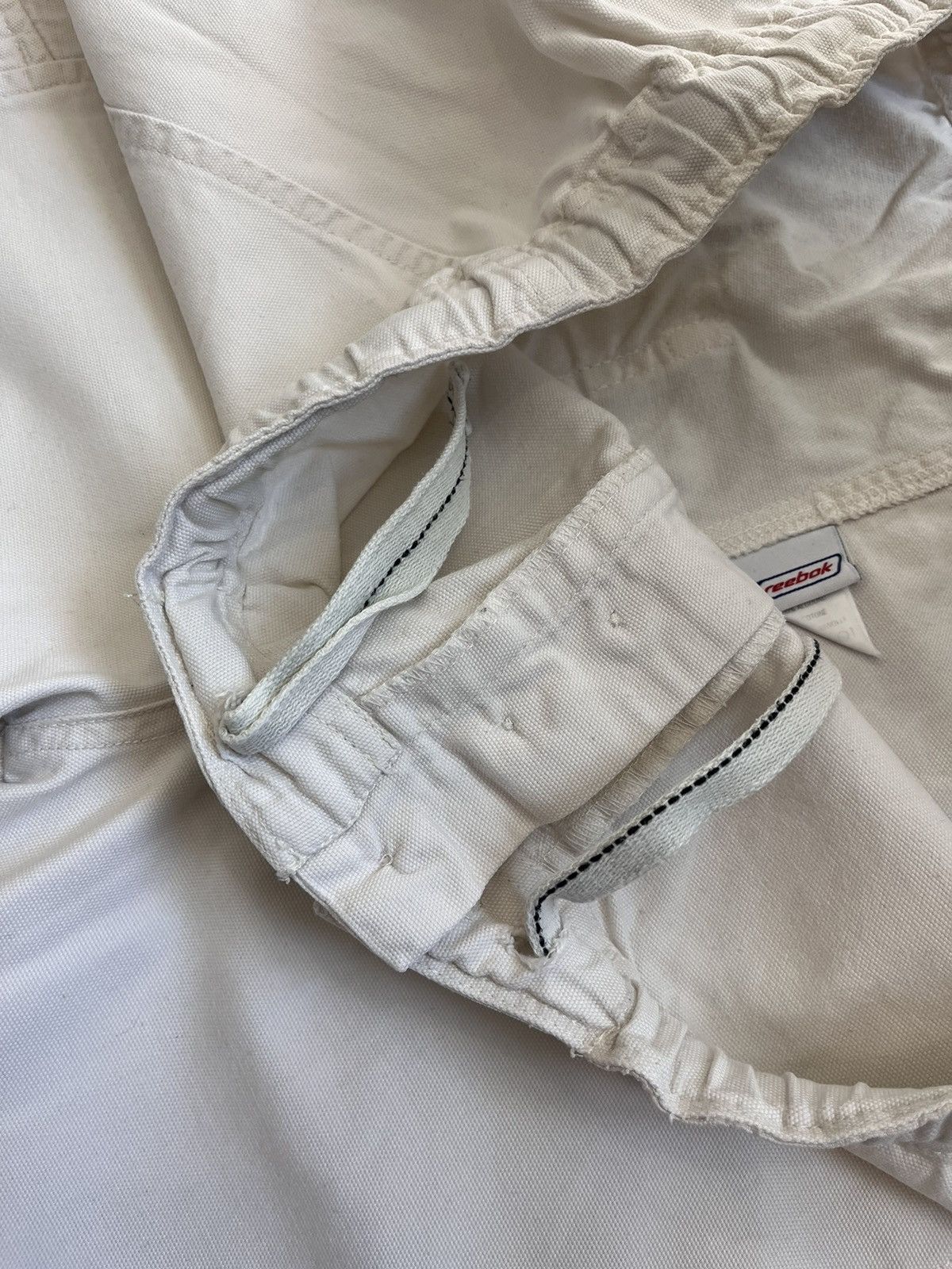 Reebok × Vintage Vintage Reebok cargo pants white sweatpants Size US 36 / EU 52 - 13 Thumbnail