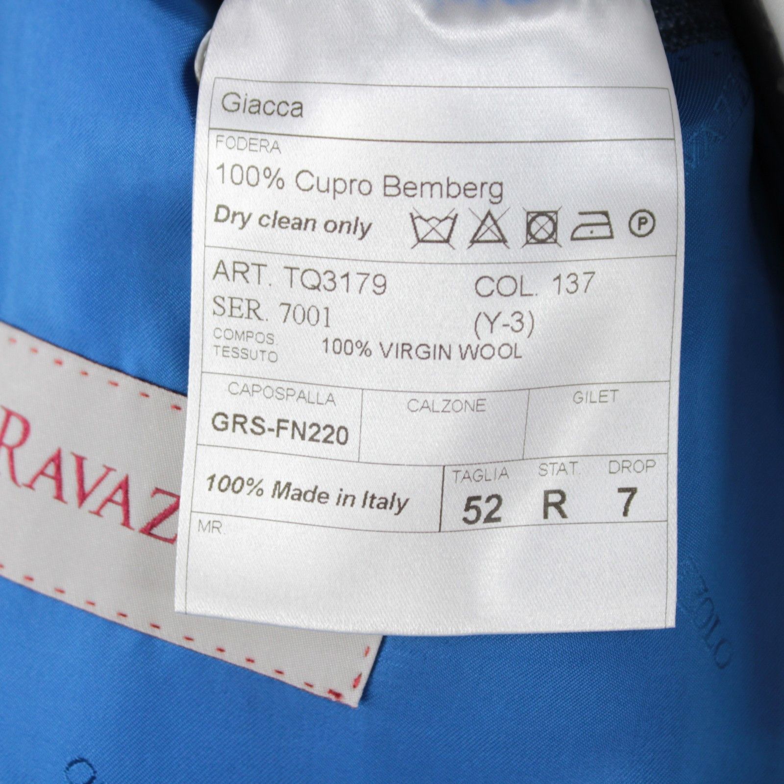 Other Ravazzolo Sport Coat Size 42 Regular US in Blue Size 42R - 9 Thumbnail