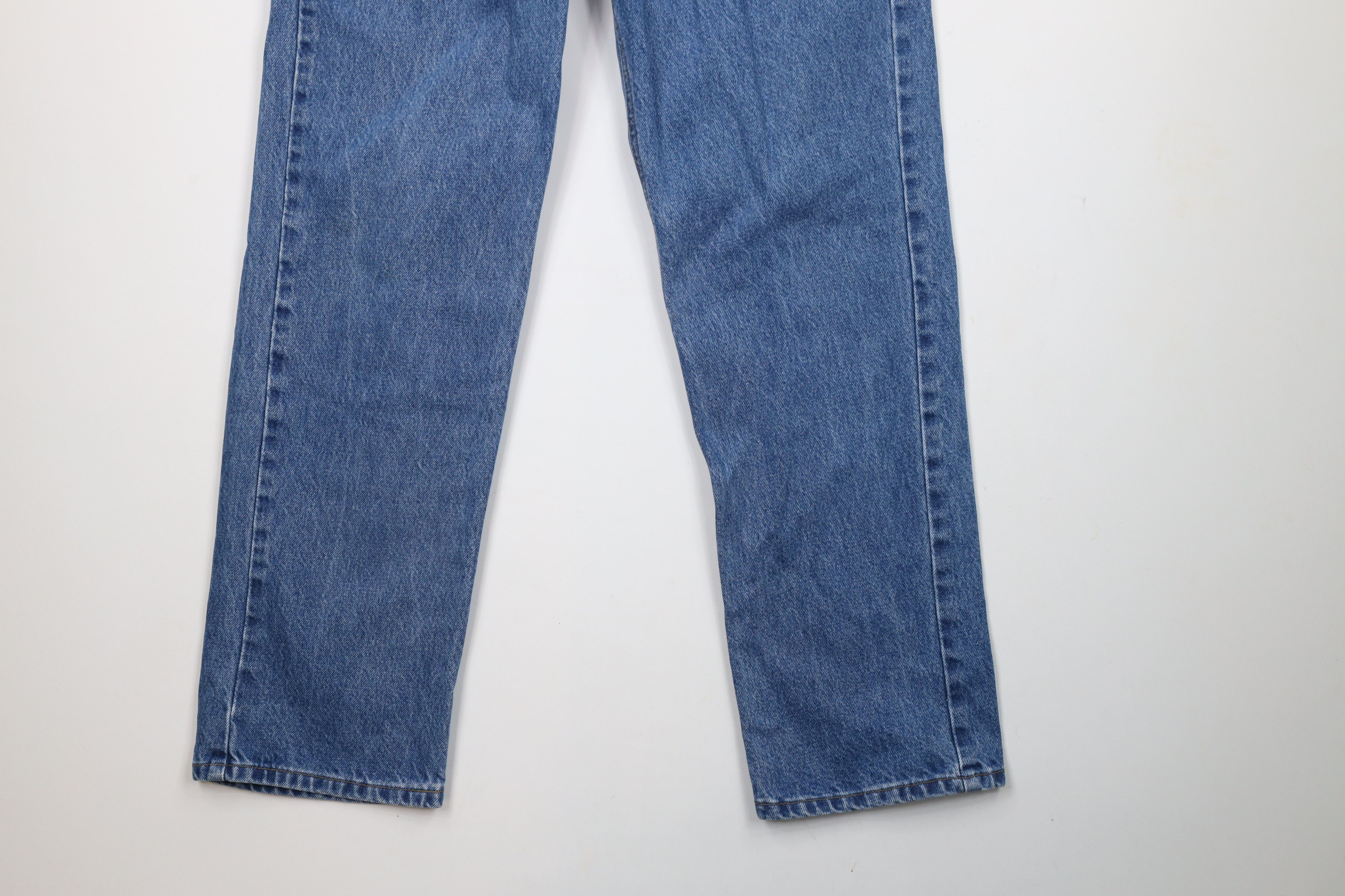 Carhartt × Vintage Vintage Carhartt Spell Out Traditional Fit Denim Jeans Blue Size US 34 / EU 50 - 4 Thumbnail