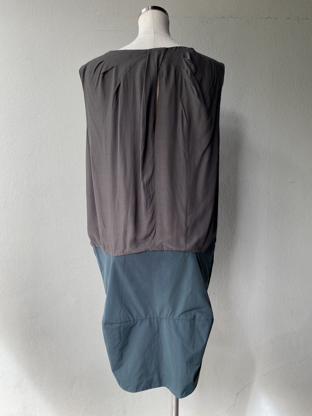 Marni MARNI Brown Top and Navy Blue Skirt Mini Dress Size XS / US 0-2 / IT 36-38 - 17 Thumbnail