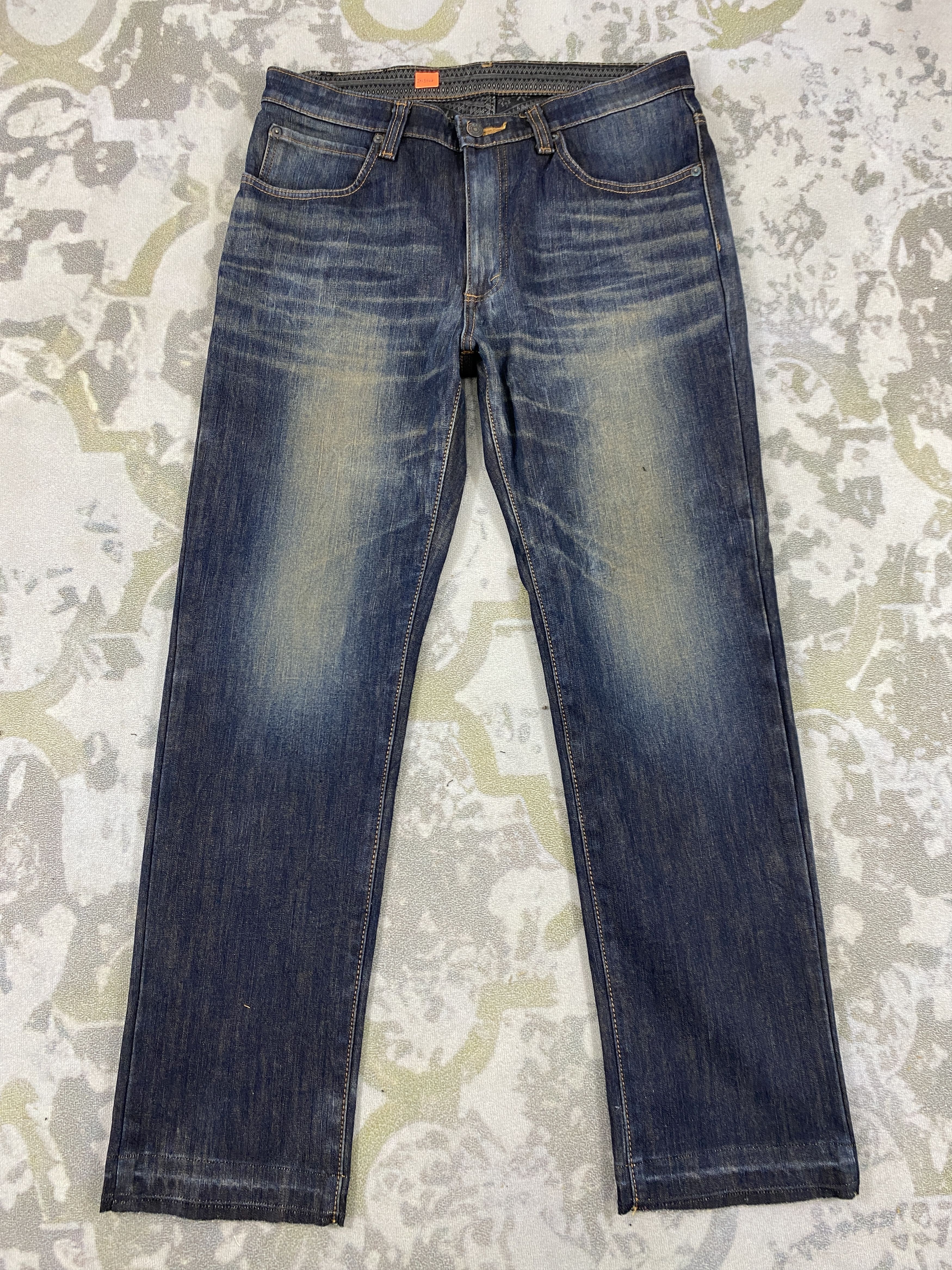 image of Hype Faded Blue Vintage Edwin Jeans 32X29 Denim- Jn3748, Men's