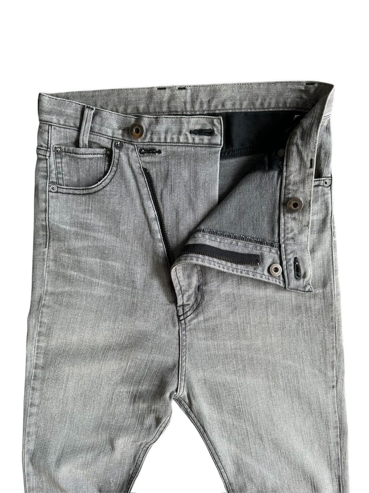 Japanese Brand 2011 ss - AG by Experiment high rise asymmetrical jeans Size US 30 / EU 46 - 7 Thumbnail