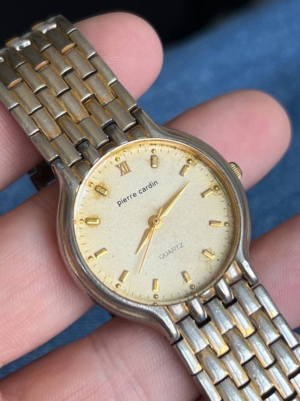 Designer 1990s Pierre Cardin Futuristic Vintage Watch Japanese style Size ONE SIZE - 2 Thumbnail