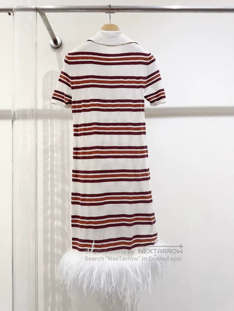 Miu Miu Miu Miu 40 Spring and summer feather dress Size M / US 6-8 / IT 42-44 - 4 Thumbnail