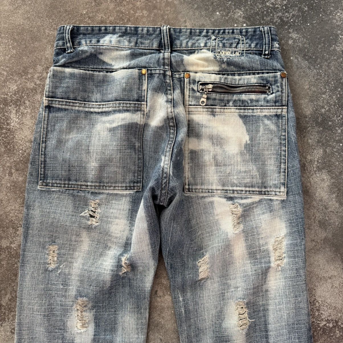 If Six Was Nine Japanese Style Vintage Washed Distressed Denim Jeans Size US 29 - 8 Thumbnail