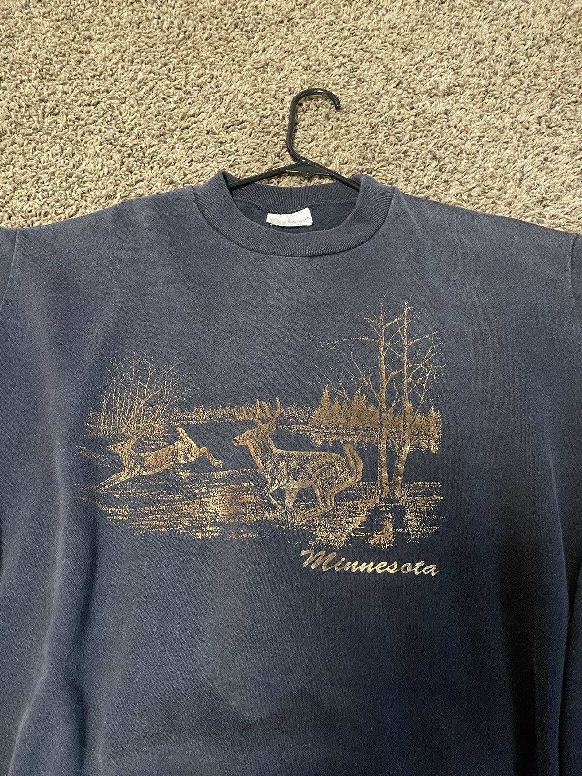 Vintage Vintage 70’s-80’s Sportswear Minnesota Sweatshirt Size US L / EU 52-54 / 3 - 3 Thumbnail