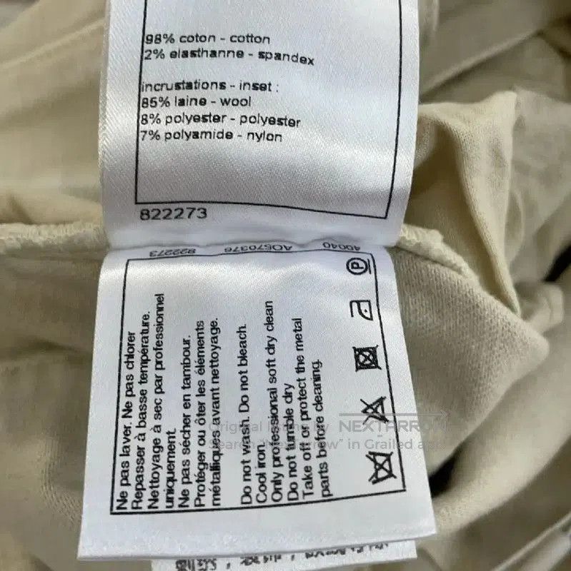 Chanel Chanel Beige Cotton Summer Shorts . Size 27" / US 4 / IT 40 - 5 Thumbnail