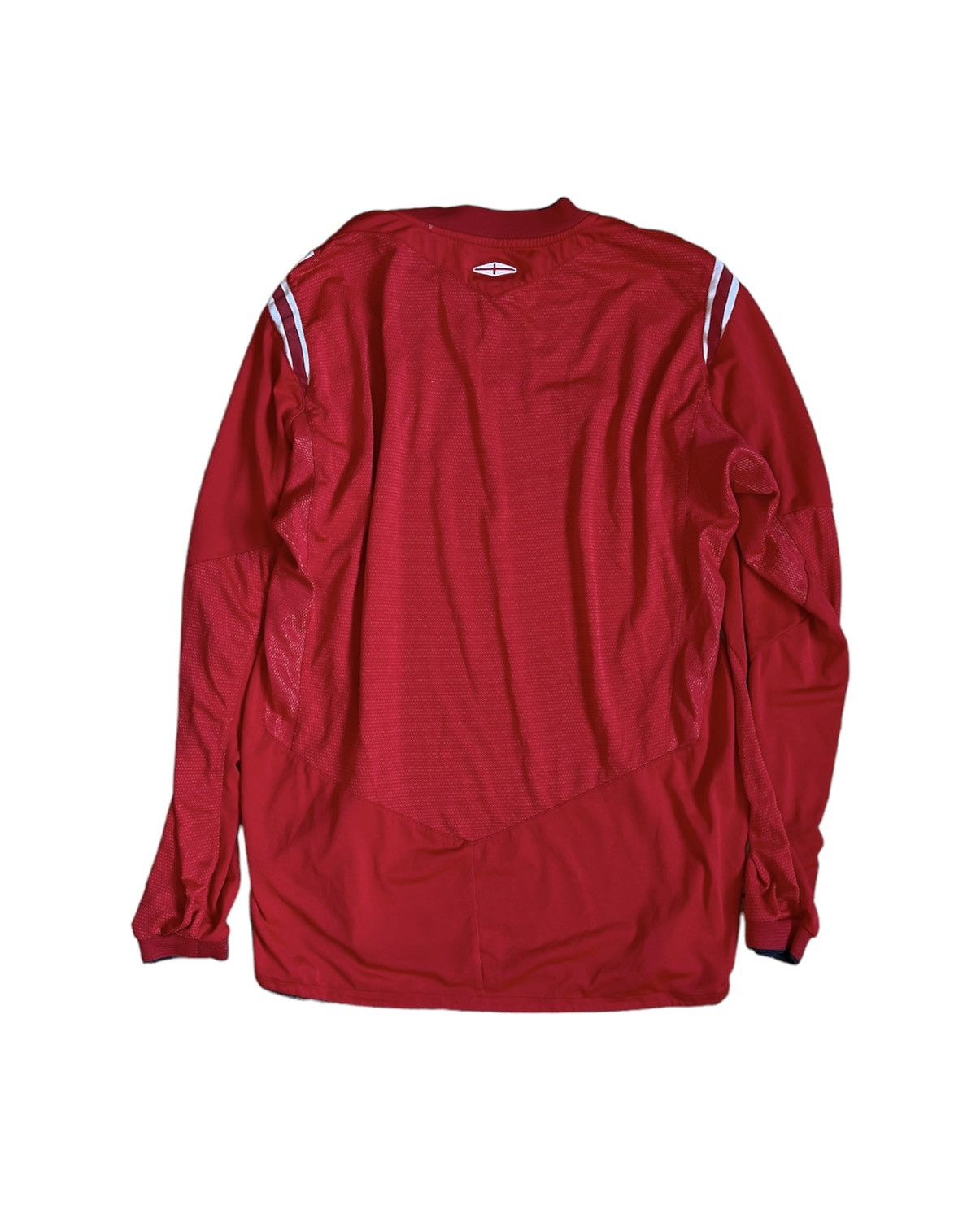 Umbro 2004 Umbro England long sleeve Red soccer jersey Vintage Size US XL / EU 56 / 4 - 4 Thumbnail