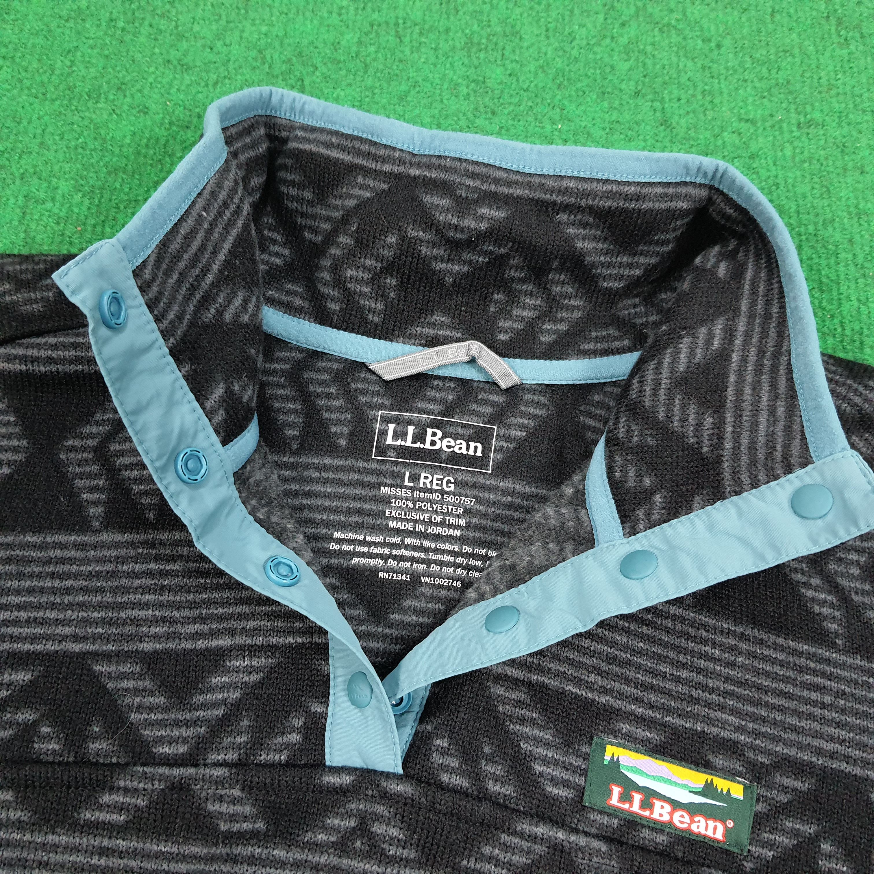 L.L. Bean × Vintage Vintage L.L. Beans Outerwear Button Up Winter Sweatshirt Size US M / EU 48-50 / 2 - 4 Thumbnail