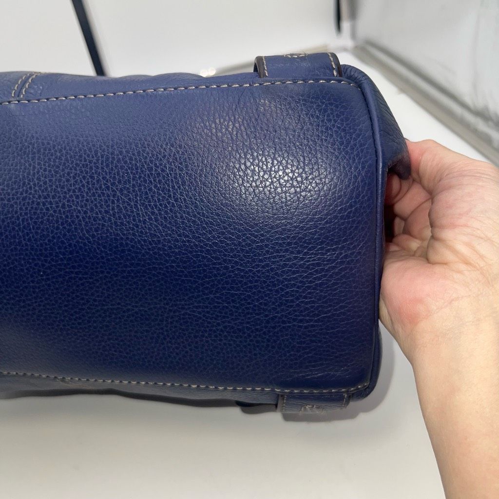Other Tignanello Denim Blue Leather Three Shoulder Bag with Large Size ONE SIZE - 8 Thumbnail