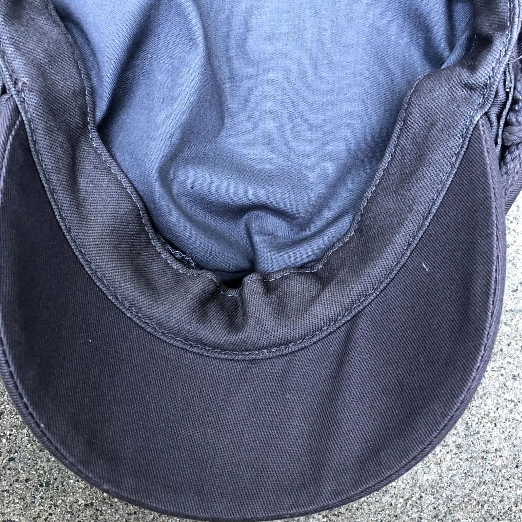 Vintage VINTAGE BLACK HORN Army Military Hat Women's S/M Grey Cap Size ONE SIZE - 3 Thumbnail