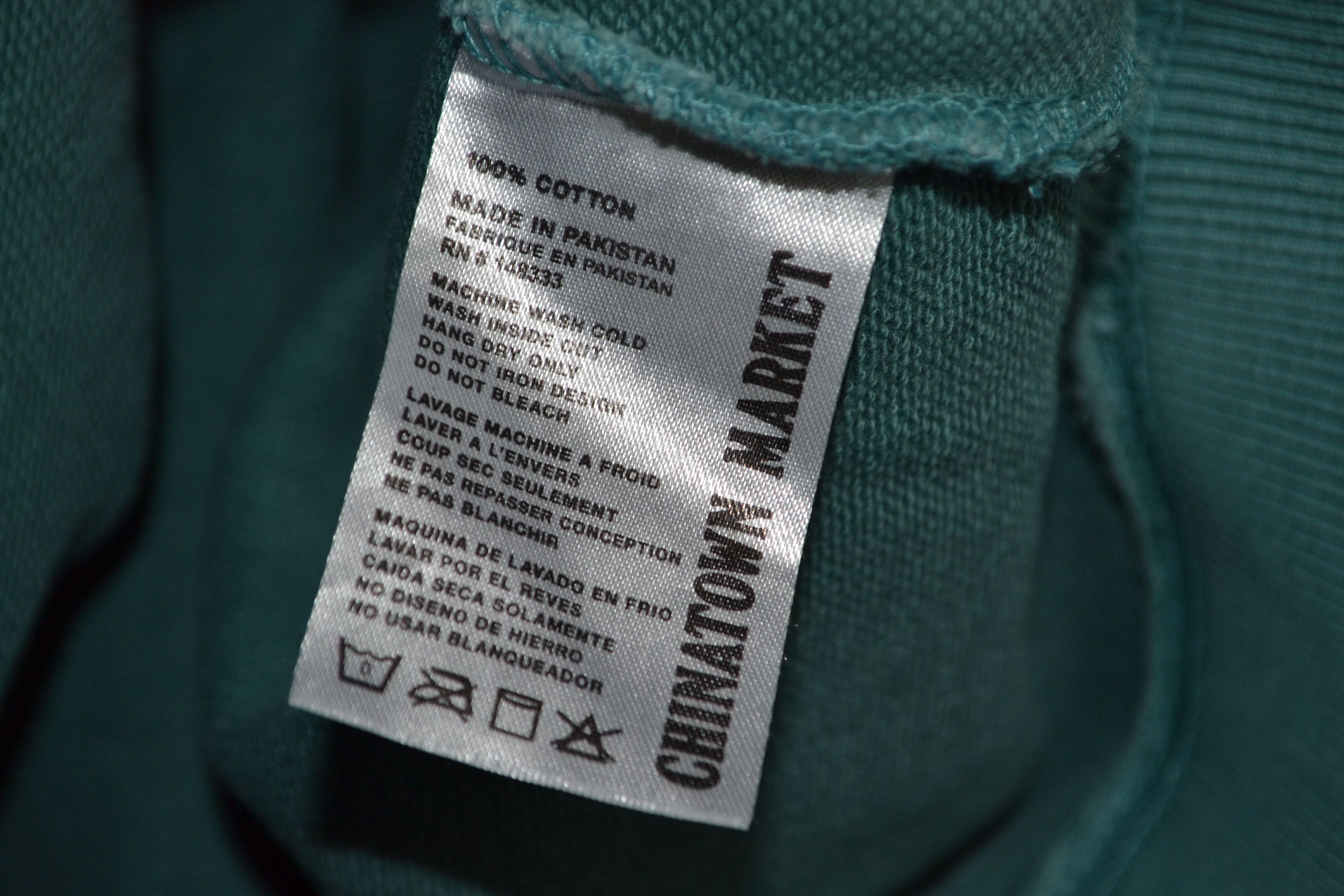 Other Chinatown Market Monogram 3M Logo Hoodie M Blue Size US M / EU 48-50 / 2 - 6 Thumbnail