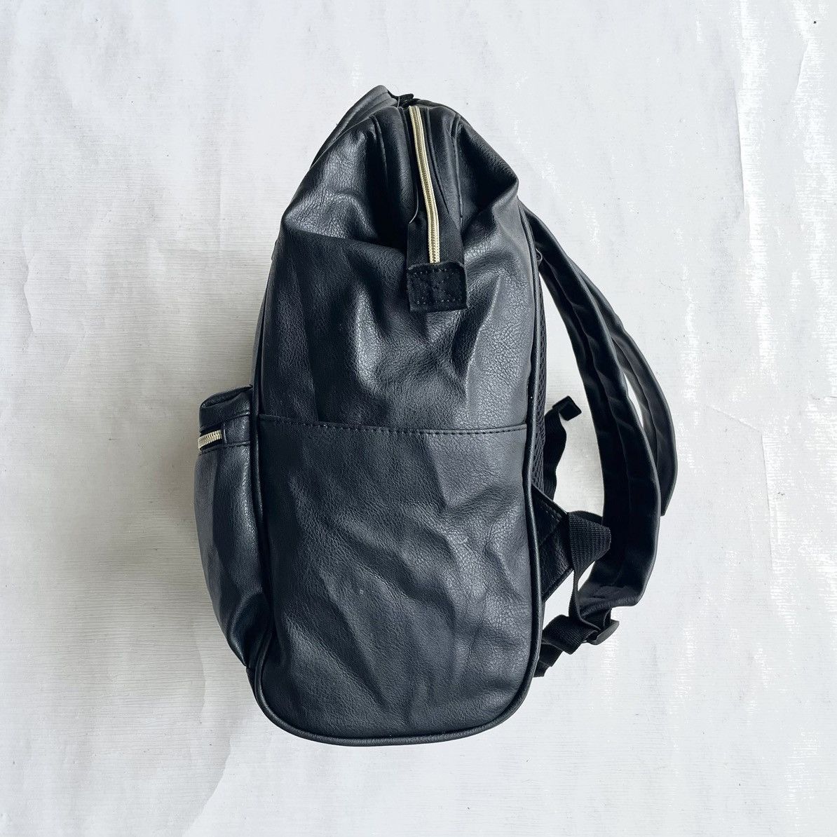 Japanese Brand Anello Japan Black Backpack Size ONE SIZE - 5 Thumbnail