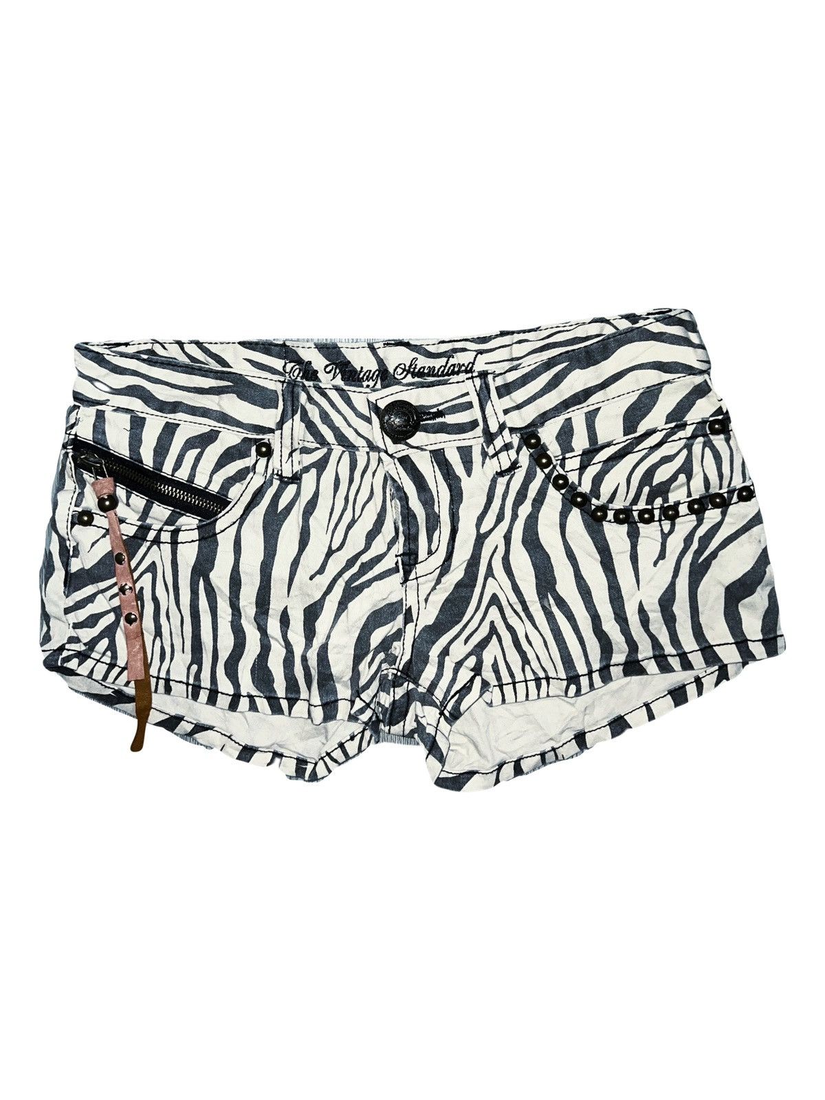 Seditionaries Zebra Gyaru mini shorts 🦓 Size 26" / US 2 / IT 38 - 1 Thumbnail