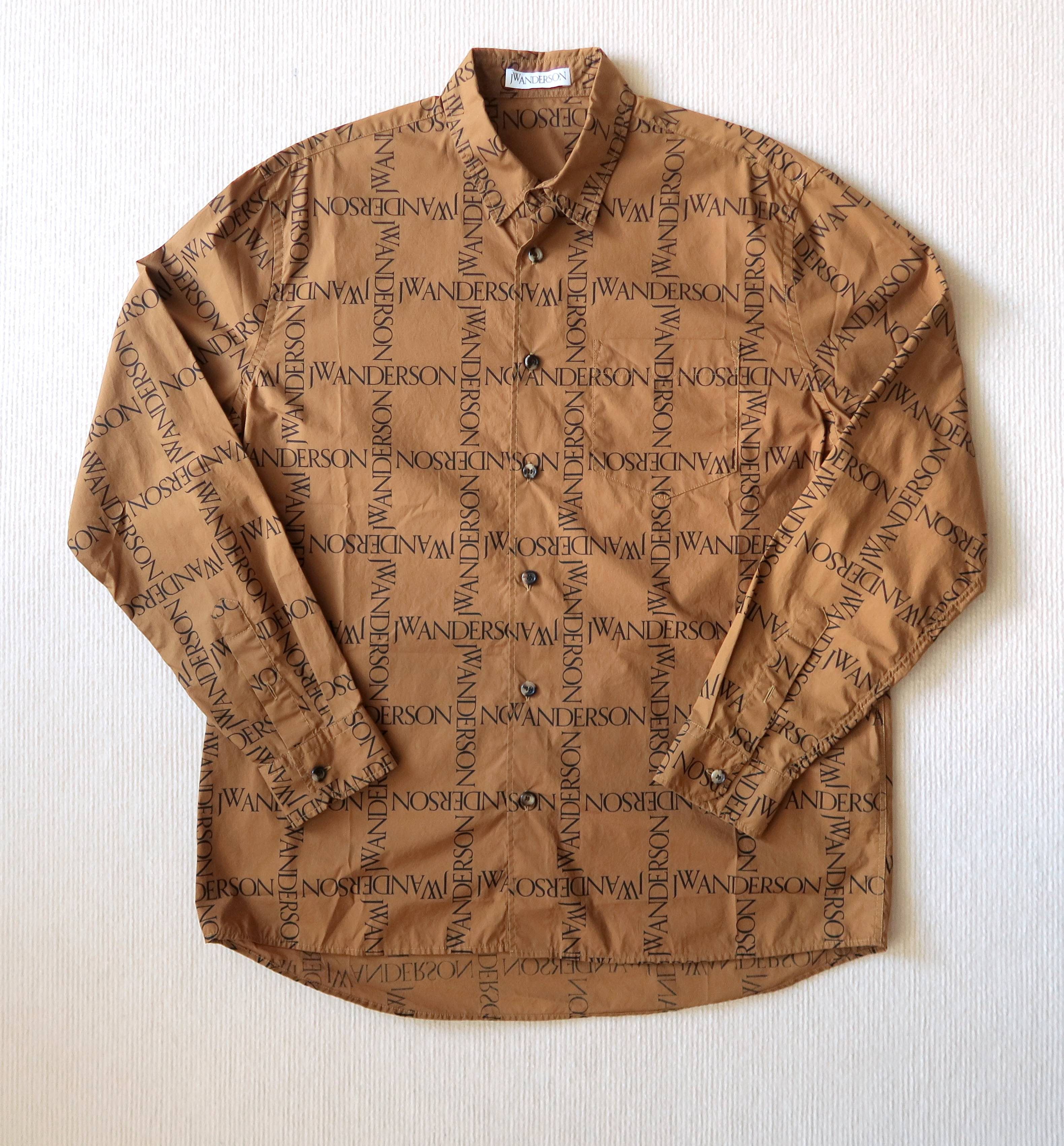 JW Anderson JW Anderson Logo Grid Pattern Shirt Size US M / EU 48-50 / 2 - 1 Thumbnail