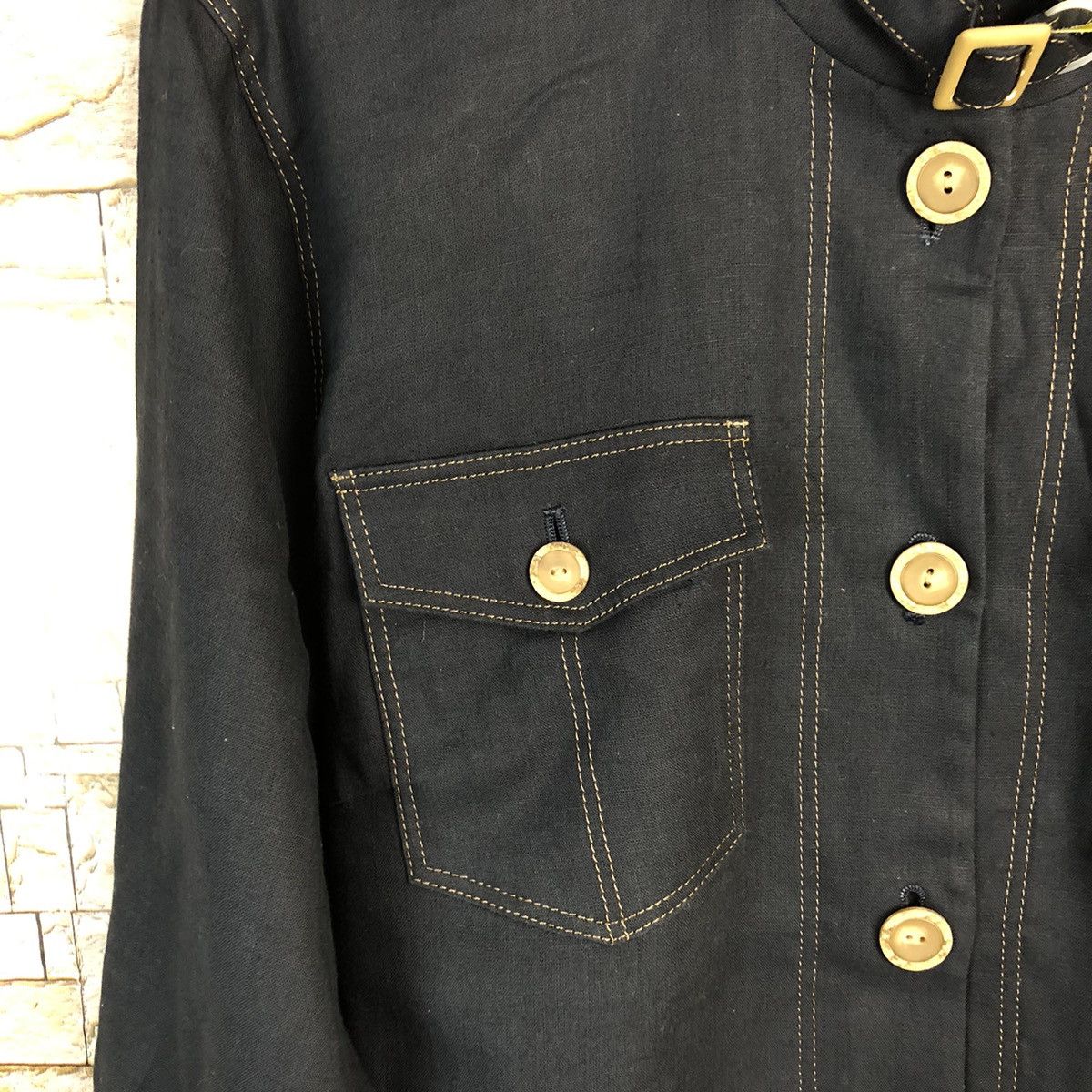 Japanese Brand Yamanacoa Black japan jacket Coats #A234 Size US M / EU 48-50 / 2 - 9 Thumbnail