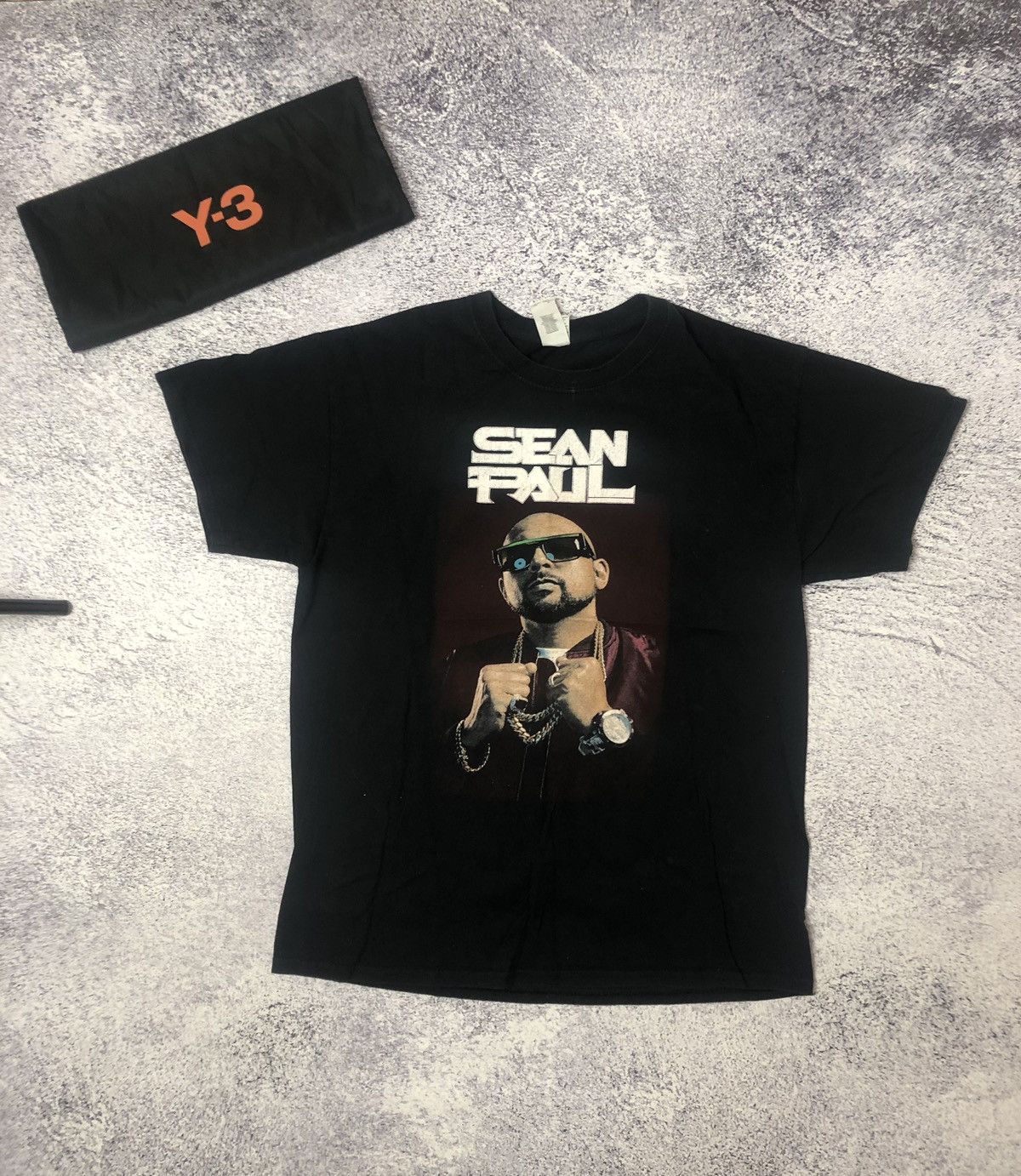 Band Tees Vintage t-shirt Sean Paul size L y2k rock merch usa casual Size US L / EU 52-54 / 3 - 1 Thumbnail