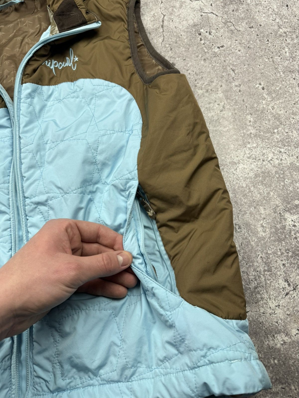 Rip Curl Vintage Rip Curl Y2K Brown Surfing Vest Billa Bong Japanesse Size US S / EU 44-46 / 1 - 7 Thumbnail