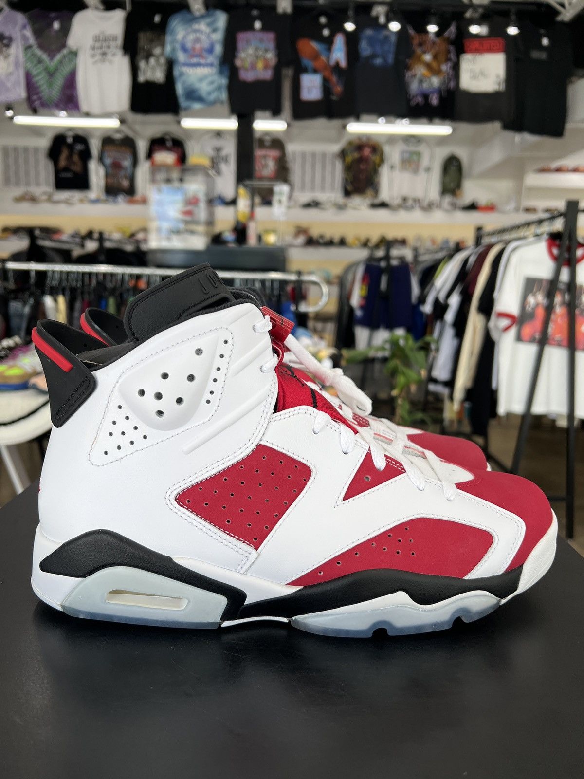 Jordan Brand Air Jordan 6 Carmine Sz. 9 (2014) Size US 9 / EU 42 - 6 Thumbnail