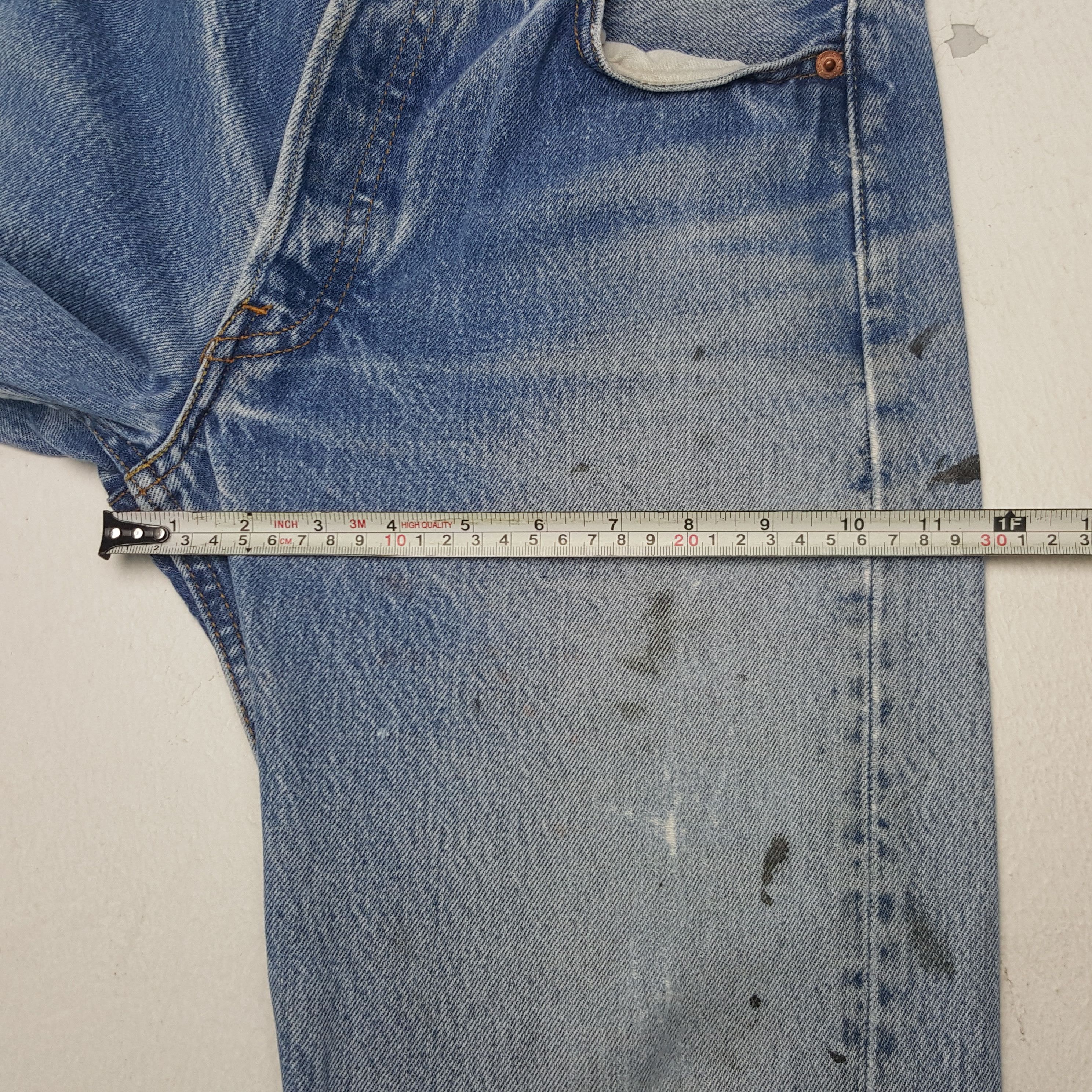Levi's × Vintage Vintage Levi's 501 American Distressed Denim Jeans Size US 28 / EU 44 - 11 Thumbnail