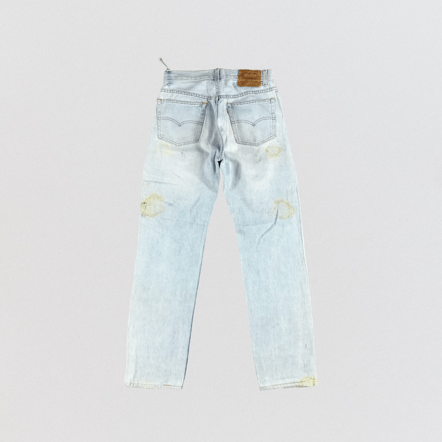 Levi's × Vintage Vintage 90s Light Wash Levis 501 Jeans-JM2195 Size US 28 / EU 44 - 2 Thumbnail