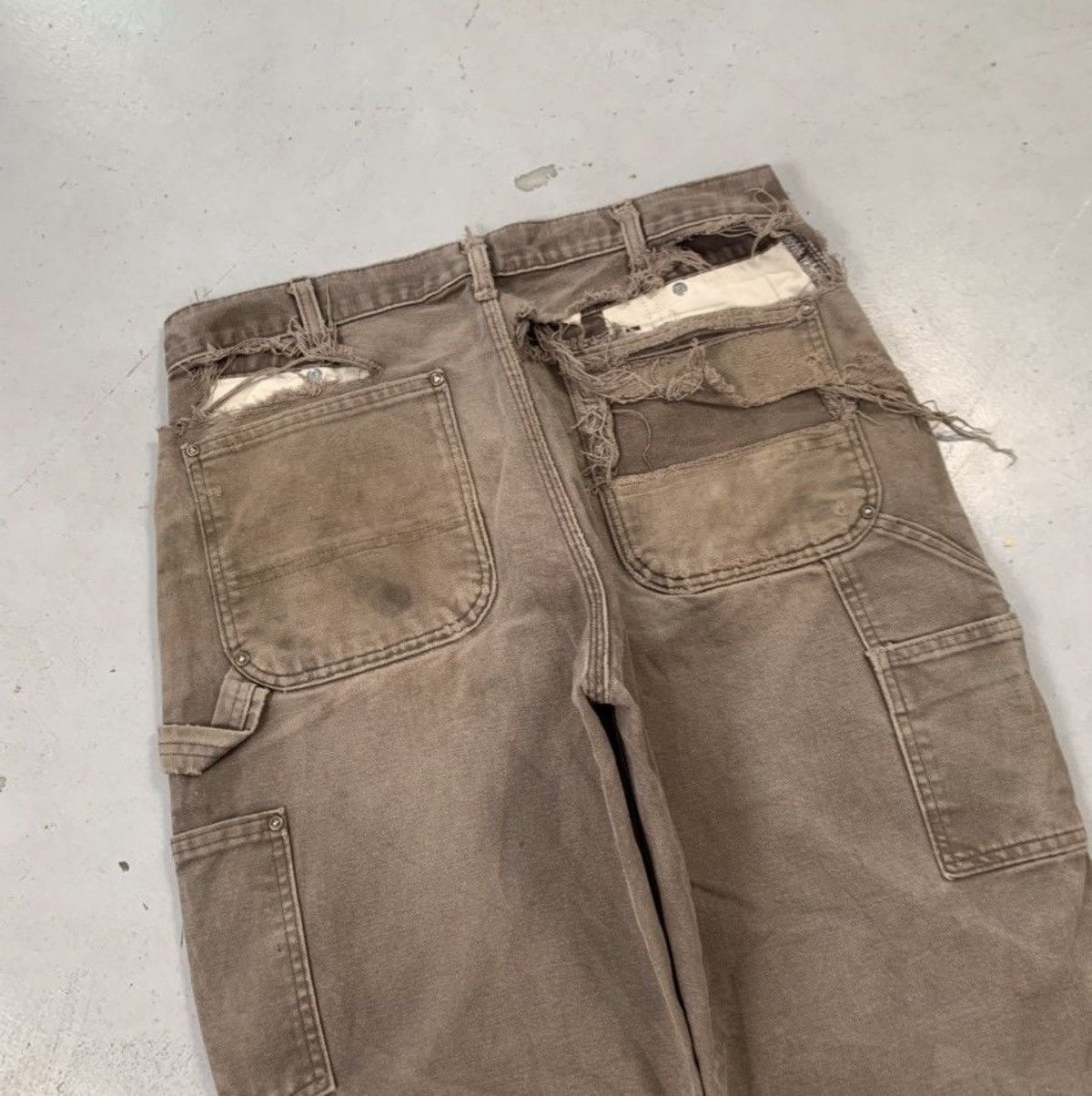 Carhartt Vintage carhartt b01 dkb double knee denim Size US 34 / EU 50 - 8 Thumbnail